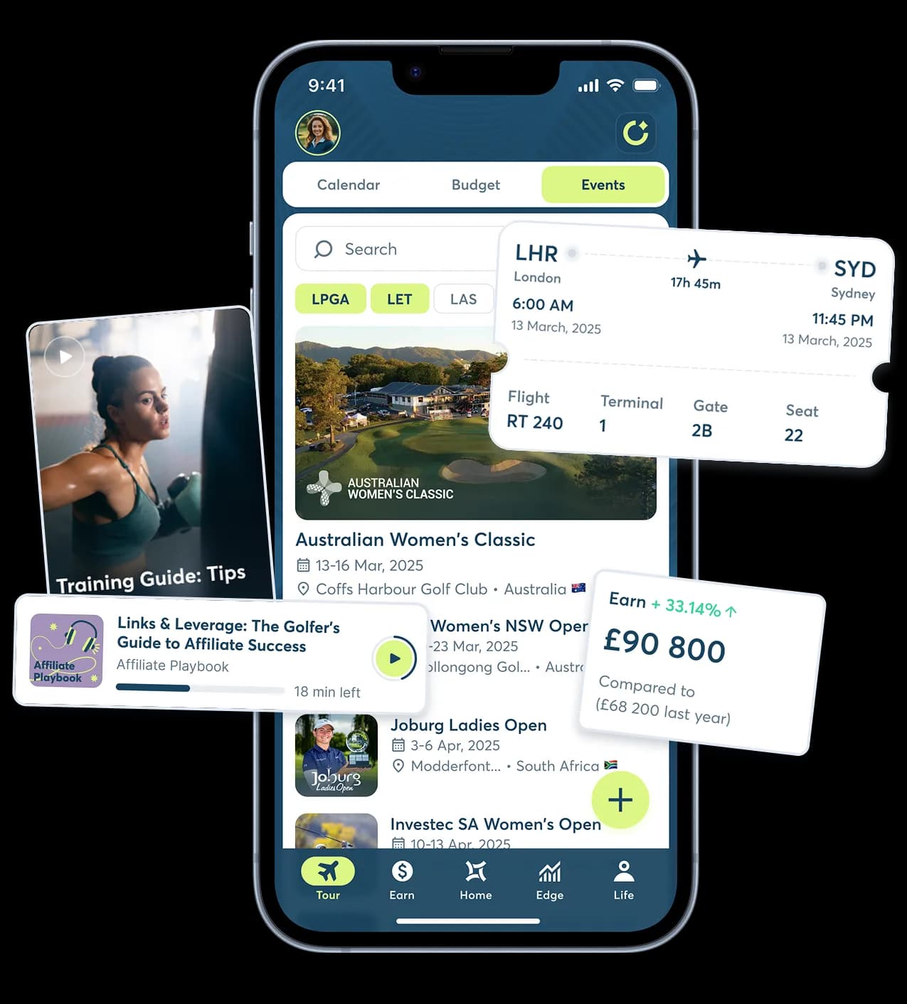 AgentX app screenshot on a phone